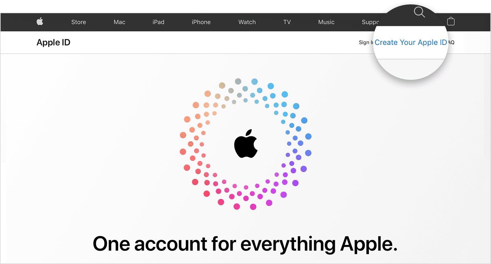 apple id could not create account