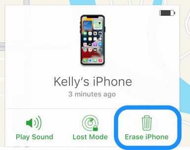 erase iphonesecurity lockout from icloud