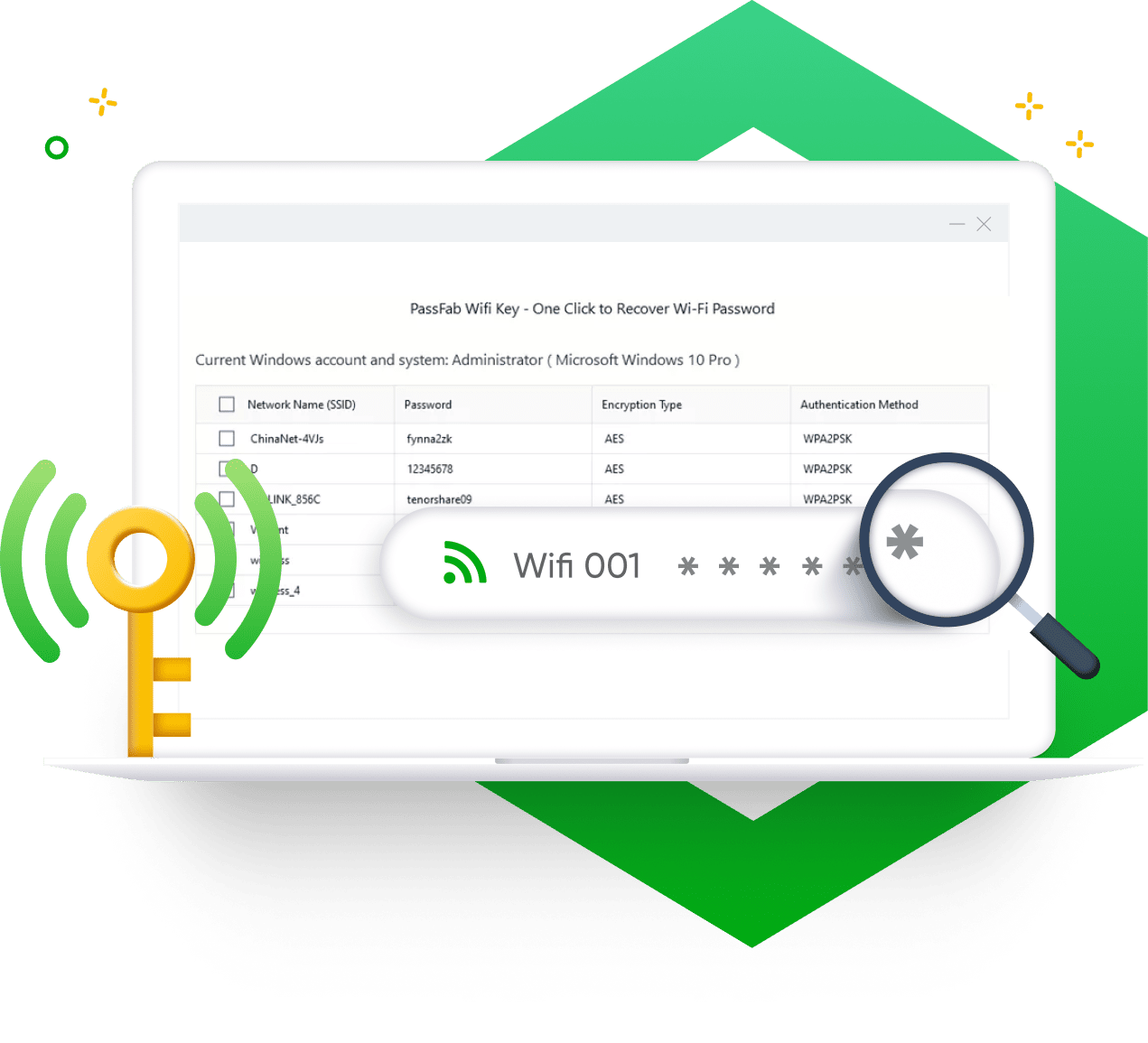 Official Passfab Wifi Key Find Wi Fi Password On Windows Computer With One Click