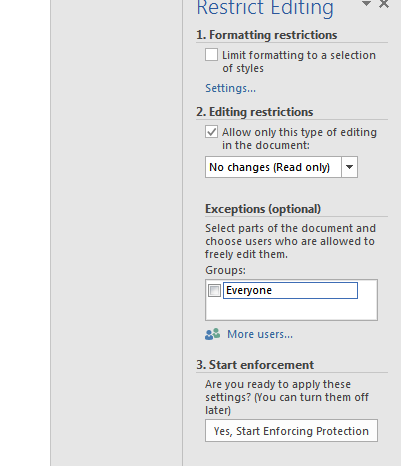 How to Unprotect a Word Document