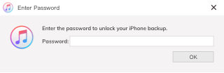 unlock iphone backup