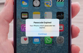 passcode expired using passfab iphone unlocker