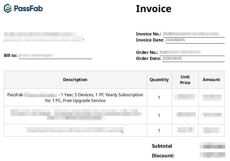 passfab order