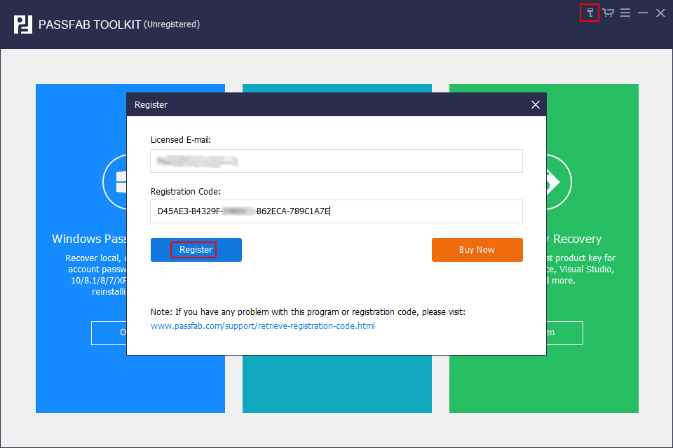 passfab 4winkey registration code