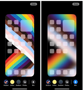 iOS 17 라이브 배경화면