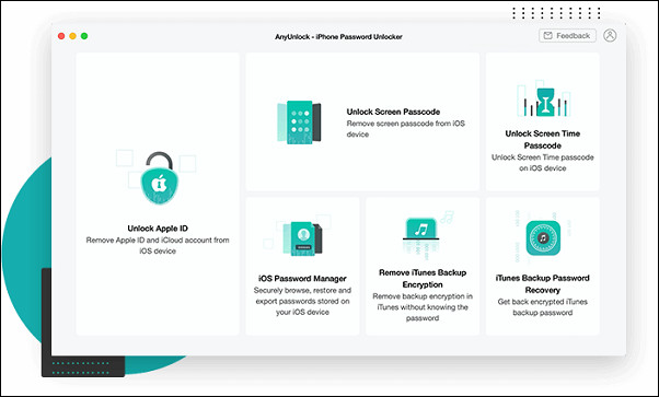 anyunlock iphone password unlocker