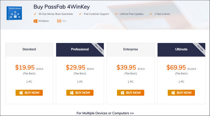 purchase buy passfab 4winkey