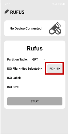 download rufus for android