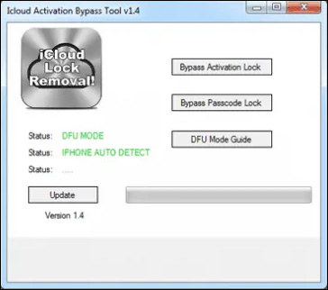 icloud activation bypass tool v1.4