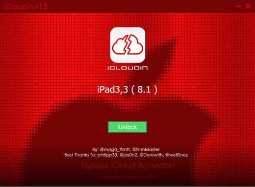 remove icloud lock with icloudin