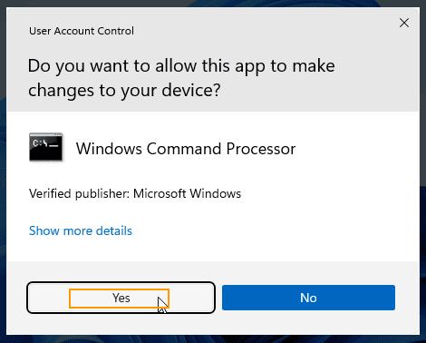windows command processer
