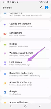 bypass samsung galaxy s8 lock screen