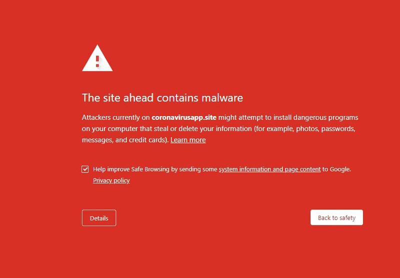 covid lock android ransomware