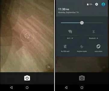open camera