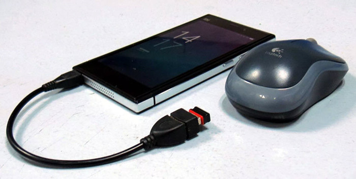 unlock broken android with otg adapter and usb mouse