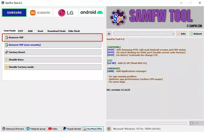 SamFw FRP Tool 4 9 Latest Version Download How To Use SamFw FRP Tool 4 9 Latest Version Download How To Use