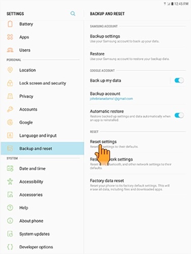 Samsung Side By Side Reset Tastenkombination Top 3 Ways on How to Reset Samsung Tablet without Password