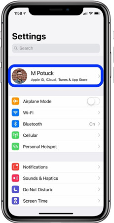 apple id page