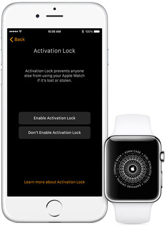 apple watch activation lock