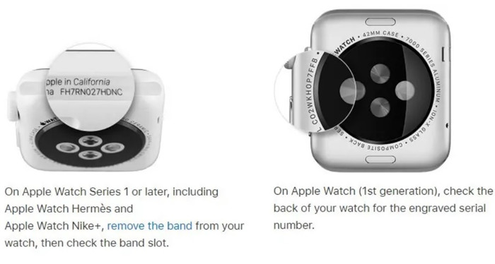 apple watch series 1 locked