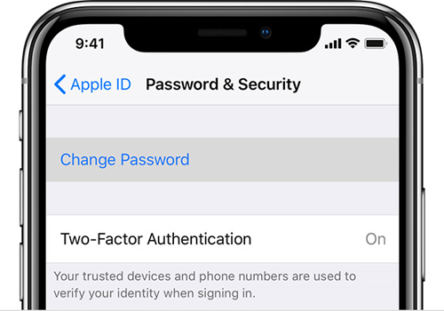 iPhone ohne Apple-ID-Passwort zurücksetzen - Einstellungen