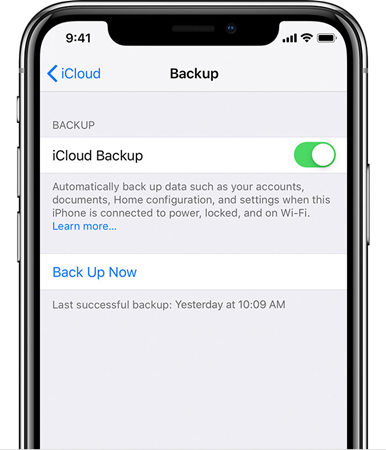 icloud backup