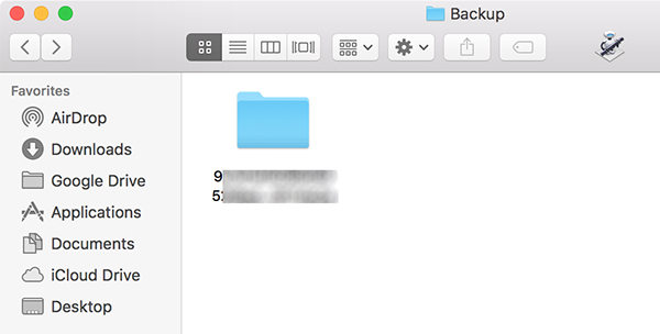 itunes backups