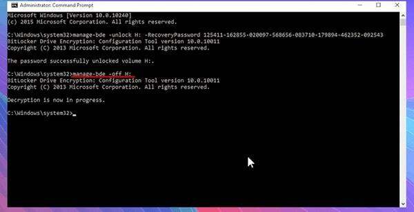 disable bitlocker windows 10 cmd
