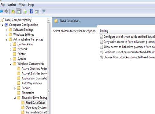 click bitlock encryption drive