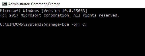 fix bitlocker reocvery key lost in cmd