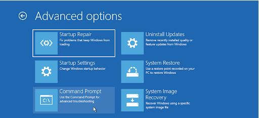 fix unmountable boot volume on Windows 11