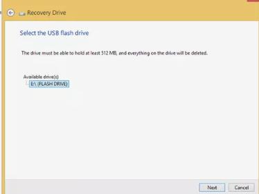 choose your usb