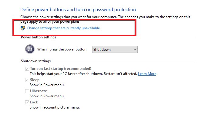 disable-fast-startup