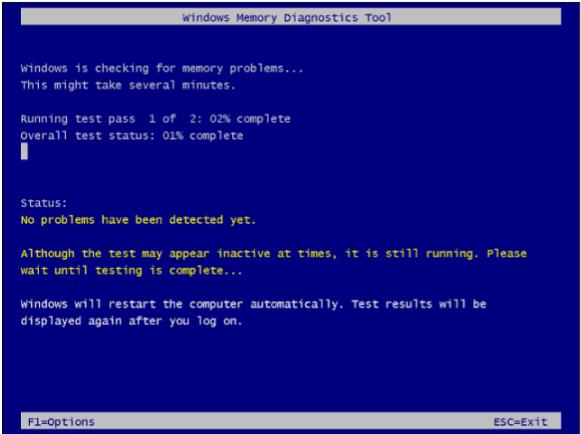 let the computer restart