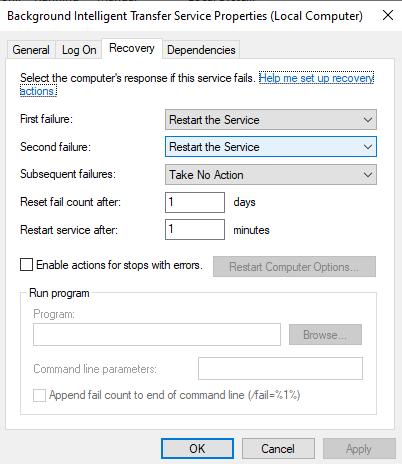 switch to bits service