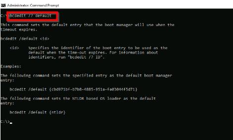 imput command