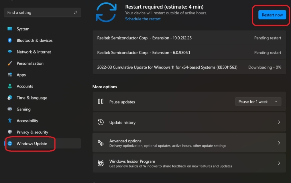 select-update-history