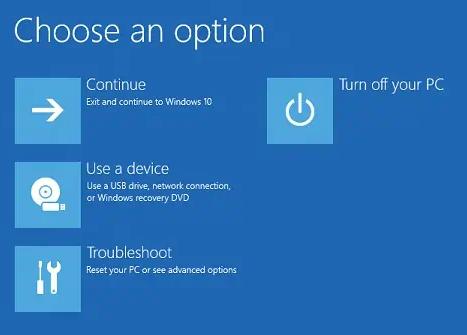 go to advanced option