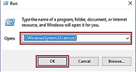 open run dialog