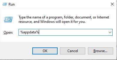 type the command