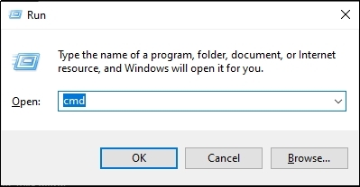 type cmd to fix computer will not shut down