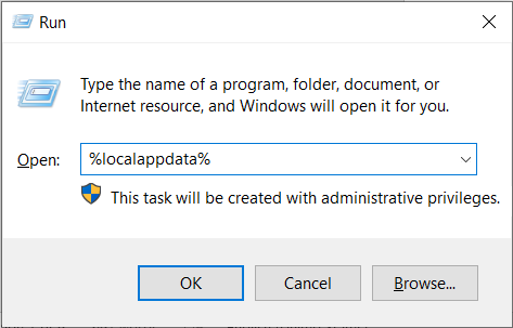 comando di scrittura e premi invio