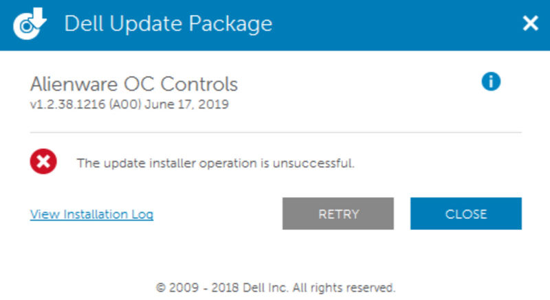 can't update oc controls