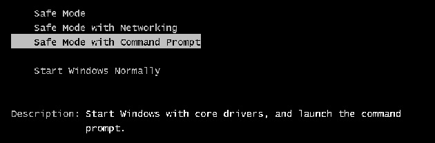 computer safe mode