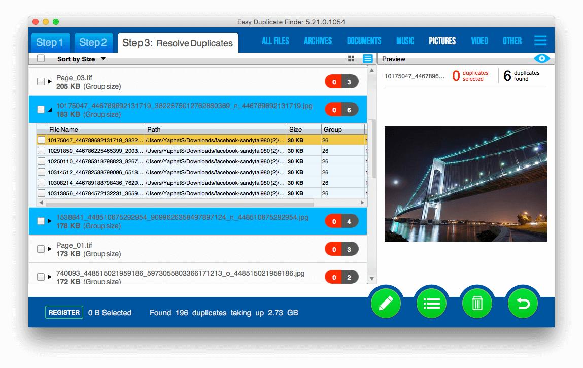 easy-duplicate-finder