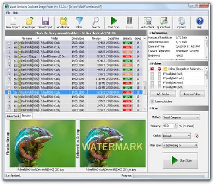 visual similarity duplicate finder