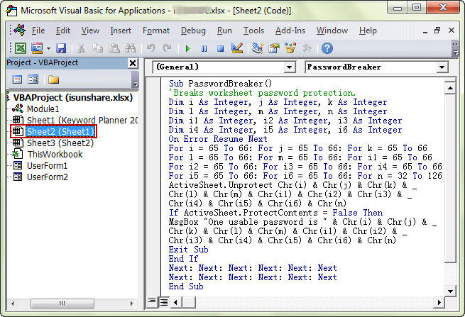 copy vba code