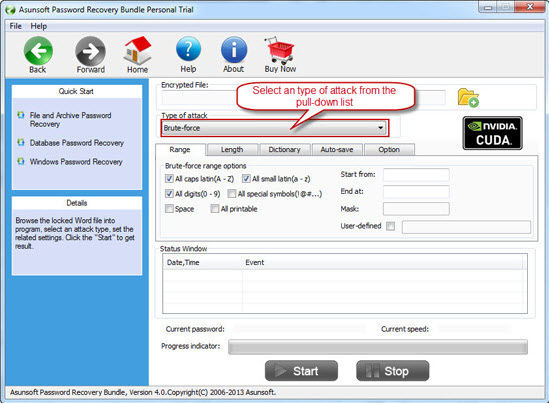 asunsoft excel password recovery