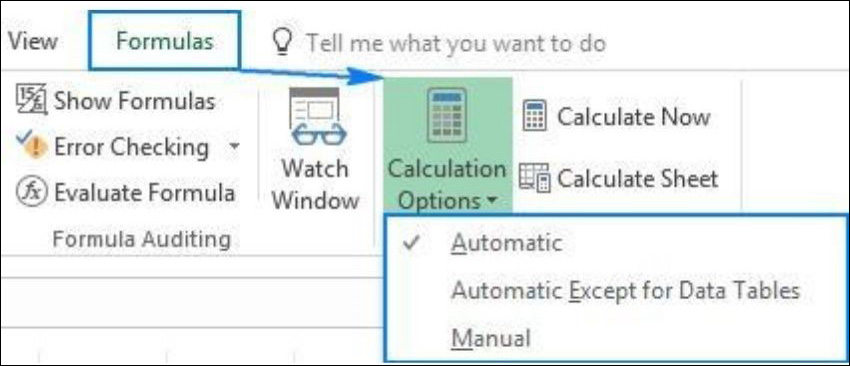 seleziona manuale