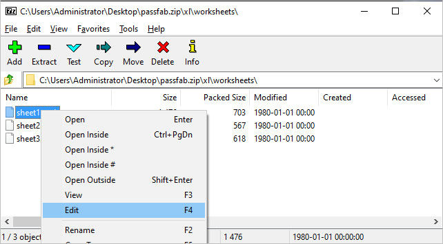 modificare excel